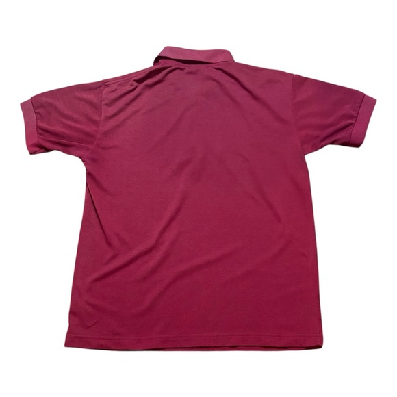Vintage 90s USA Polo Sport Ralph Lauren Burgundy Shirt - Picture 4 of 5